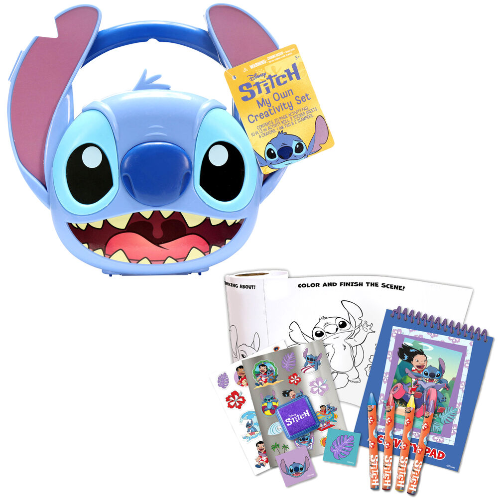 Set papeleria Stitch Disney JUST PLAY