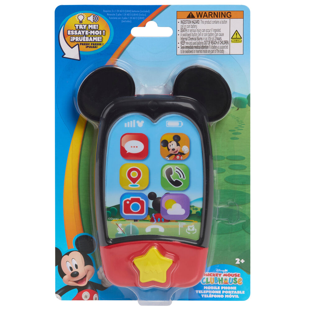 Telefono Movil Mickey Mouse Clubhouse Disney JUST PLAY