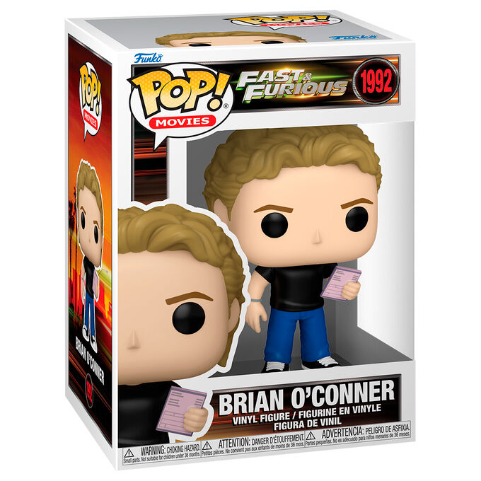 Figura POP The Fast And The Furious Brian O'Conner FUNKO