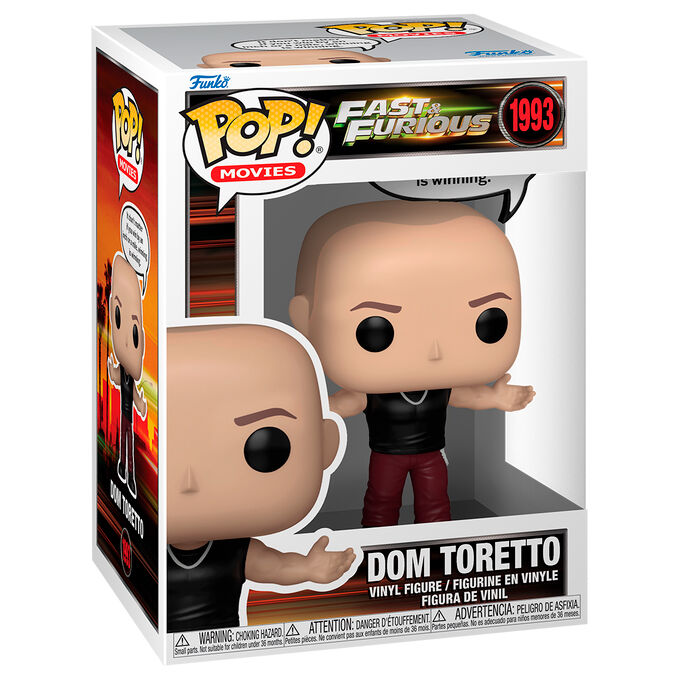 Figura POP The Fast And The Furious Dom Toretto FUNKO