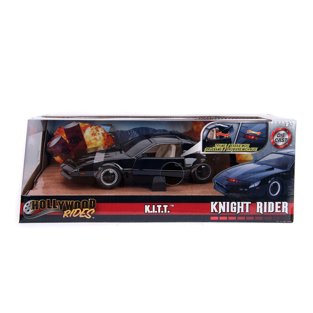Replica Coche Fantastico metal luces JADA TOYS