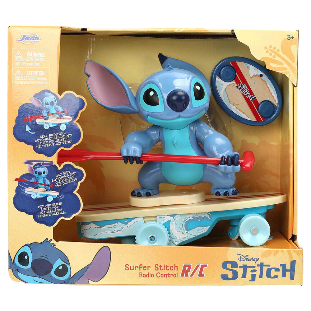 Tabla de Surf radio control Stitch Disney JADA TOYS