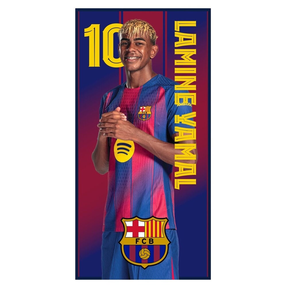 Toalla Lamine Yamal F.C Barcelona microfibra FC BARCELONA