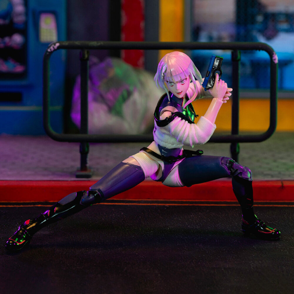 Figura Lucy Cyberpunk Edgerunners 15cm JADA TOYS