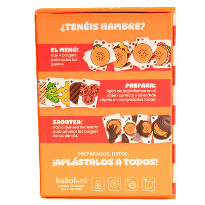 Juego Smash Burger español HELLOFUN!