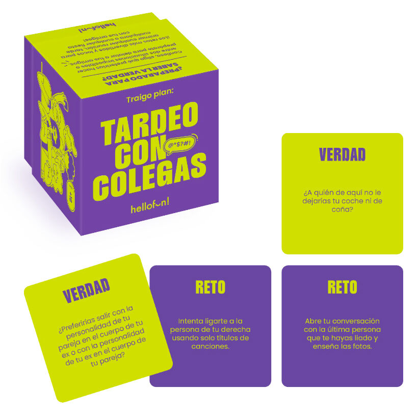 Juego Tardeo con Colegas español HELLOFUN!