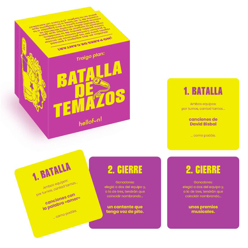 Juego Batalla de Temazos español HELLOFUN!