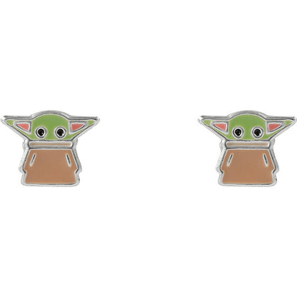 Pendientes Grogu The Mandalorian Star Wars plata PEERS HARDY