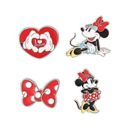 Set 4 pins Minnie Disney PEERS HARDY
