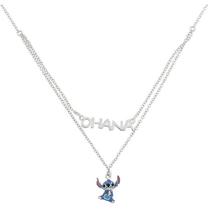 Colgante Ohana Stitch Disney plata PEERS HARDY