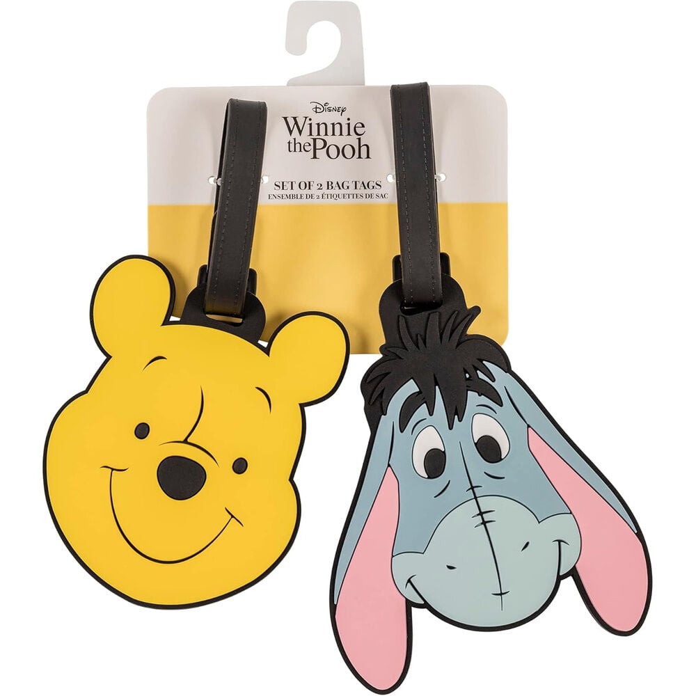 Set 2 Etiquetas de Equipaje Winnie the Pooh Disney PEERS HARDY