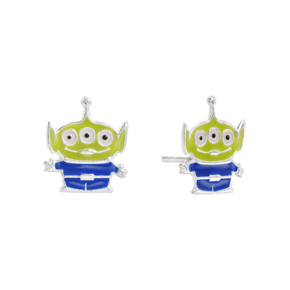 Pendientes Alien Toy Story Disney Pixar plata PEERS HARDY