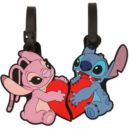 Set 2 Etiquetas de Equipaje Angel & Stitch Disney PEERS HARDY