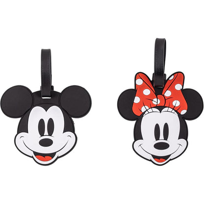 Set 2 Etiquetas de Equipaje Mickey & Minnie Disney PEERS HARDY