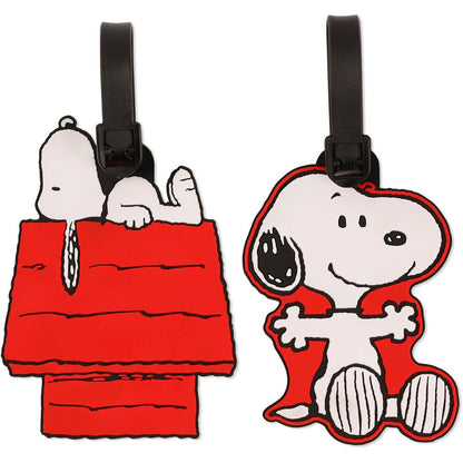 Set 2 Etiquetas de Equipaje Snoopy Peanuts PEERS HARDY