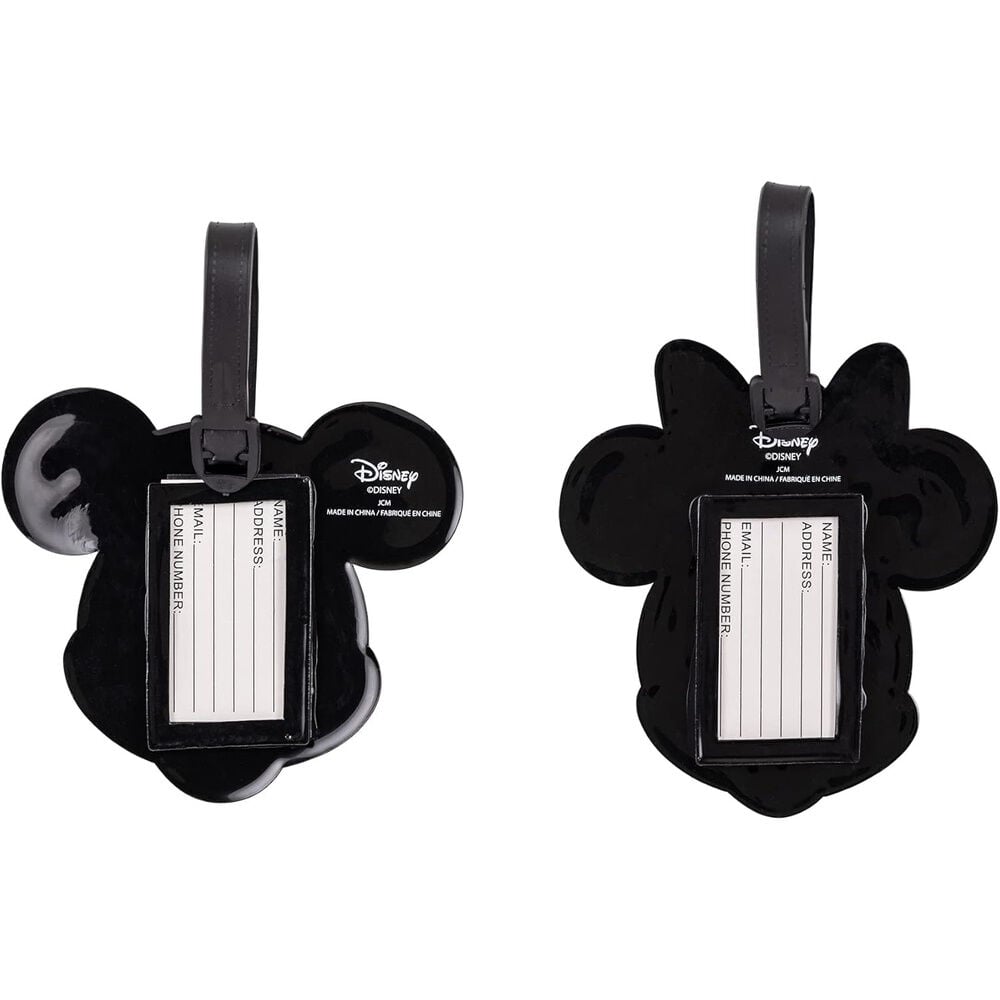Set 2 Etiquetas de Equipaje Mickey & Minnie Disney PEERS HARDY