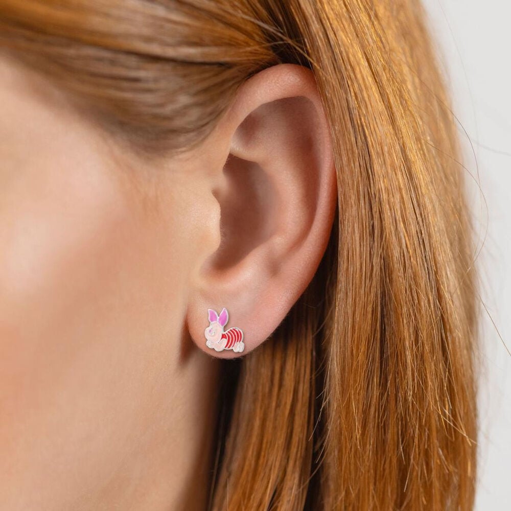 Pendientes Piglet Winnie the Pooh Disney plata PEERS HARDY