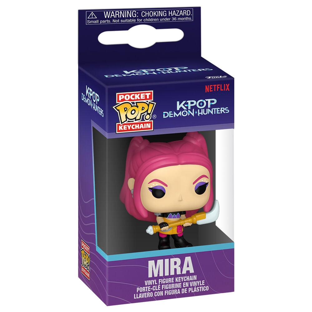 Llavero Pocket POP KPop Demon Hunters Mira FUNKO