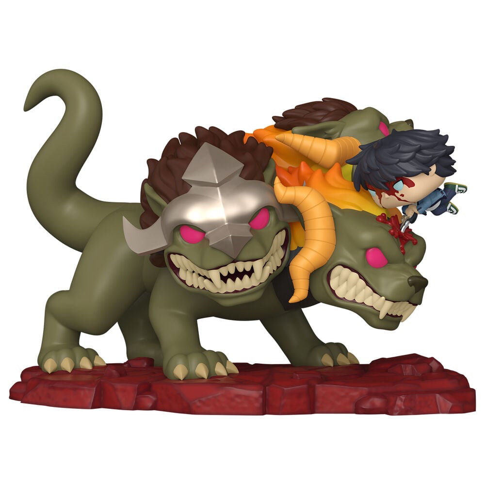 Figura POP Deluxe Solo Leveling Sung Jinwoo vs. Cerberus FUNKO