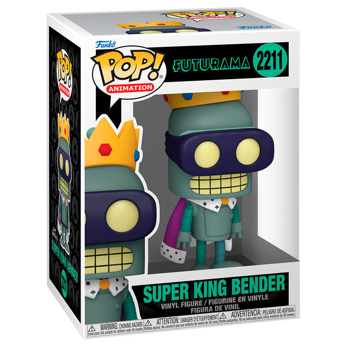 Figura POP Futurama Super King Bender FUNKO