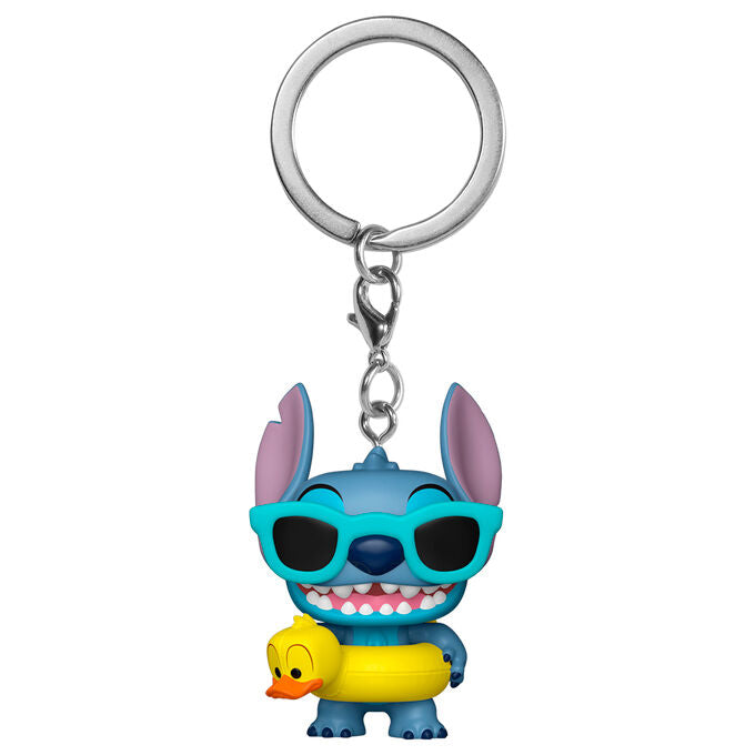 Llavero Pocket POP Disney Lilo & Stitch - Stitch in Tube FUNKO