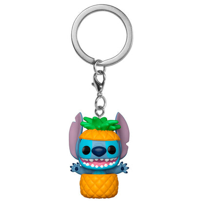 Llavero Pocket POP Disney Lilo & Stitch - Stitch in Pineapple FUNKO