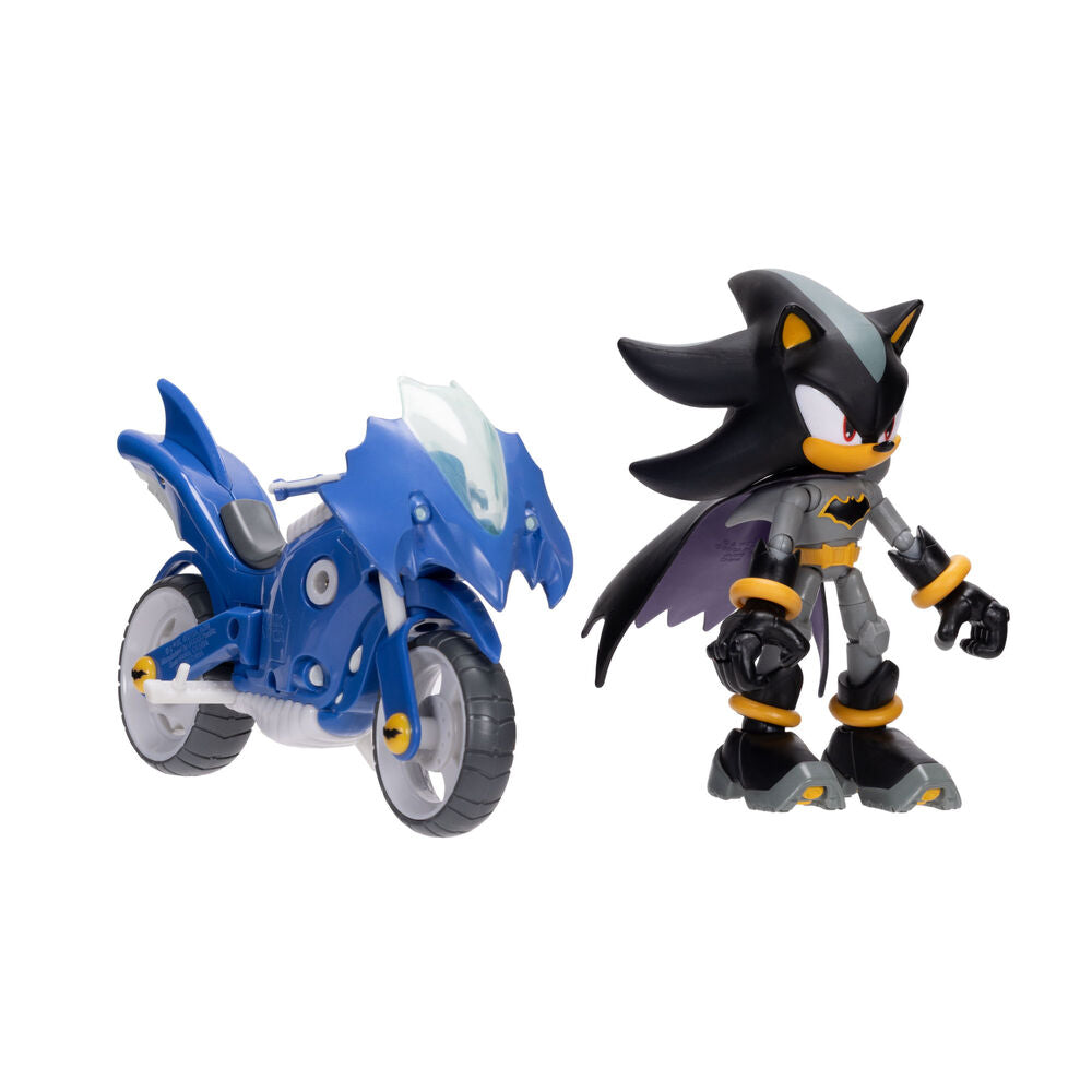 Figura Shadow con Batmovil Sonic The Hedgehog 12cm JAKKS PACIFIC