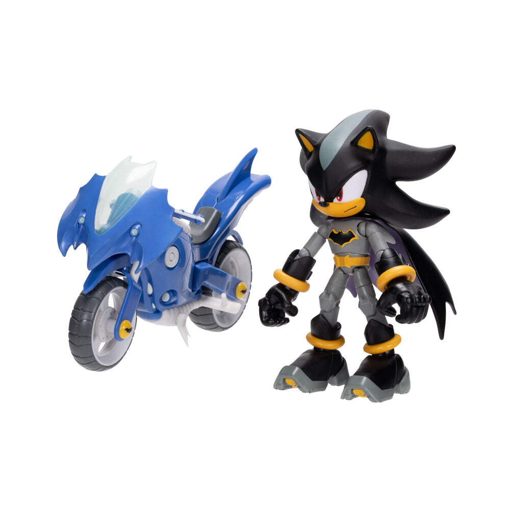 Figura Shadow con Batmovil Sonic The Hedgehog 12cm JAKKS PACIFIC