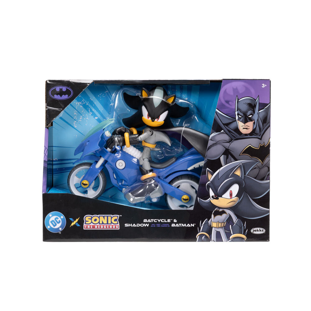 Figura Shadow con Batmovil Sonic The Hedgehog 12cm JAKKS PACIFIC