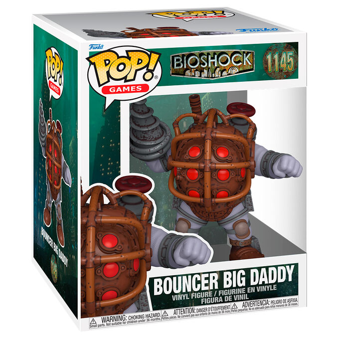 Figura POP Super Bioshock Bouncer Big Daddy FUNKO