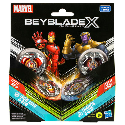 Kit inicial Beyblade X Marvel surtido HASBRO