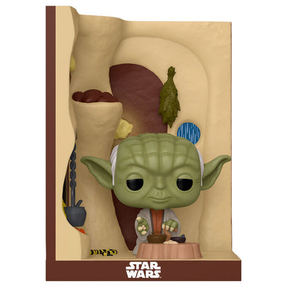 Figura POP Nooks Star Wars Yoda in His Hut FUNKO