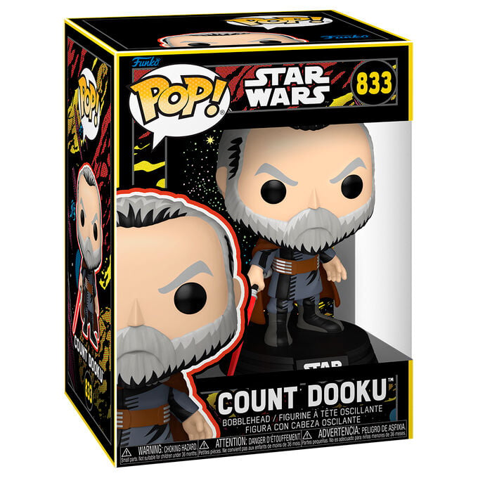 Figura POP Star Wars Count Dooku FUNKO