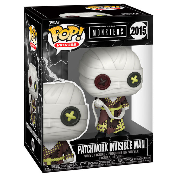 Figura POP Universal Monsters Patchwork Invisible Man FUNKO