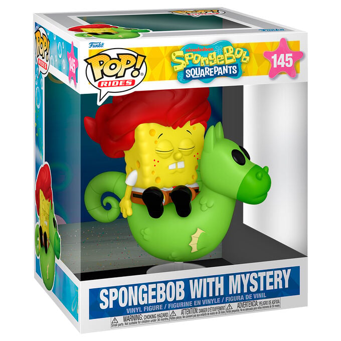 Figura POP Rides Deluxe Bob Esponja SquarePants Spongebob with Mystery FUNKO