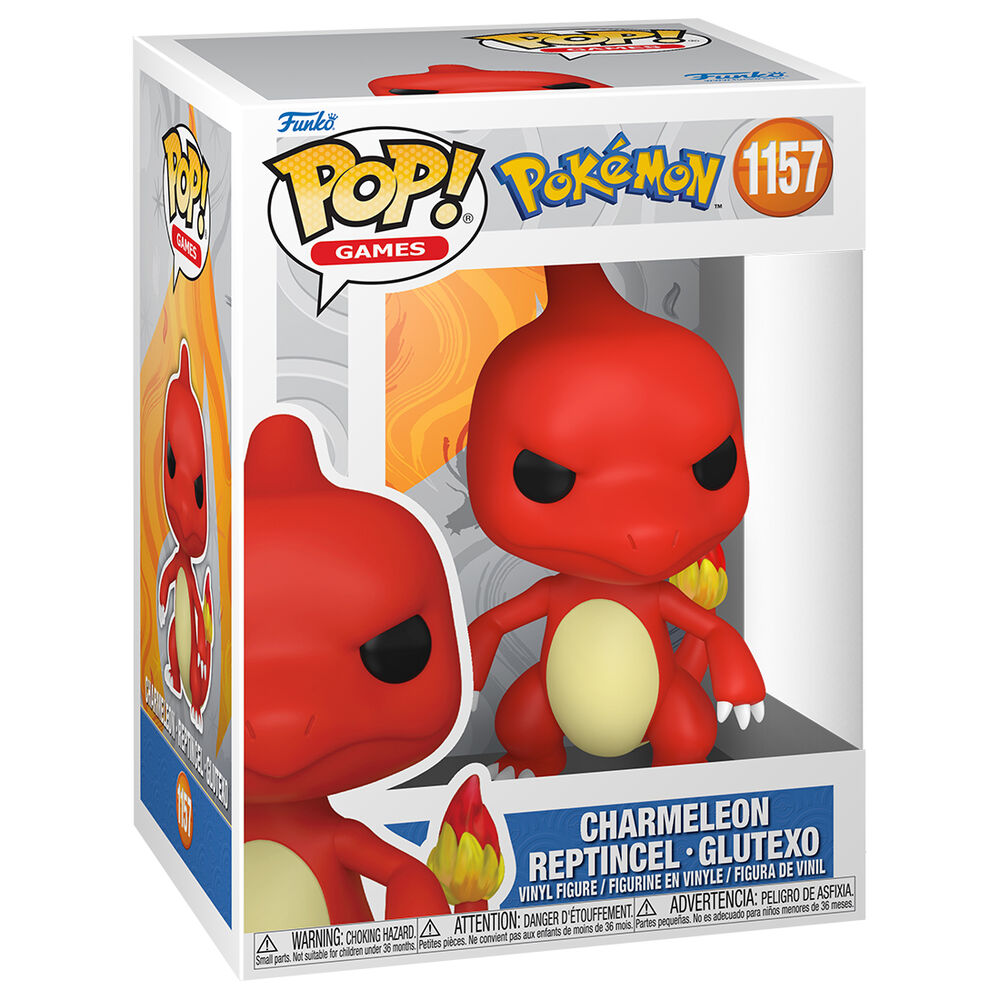 Figura POP Pokemon Charmeleon Reptincel Glutexo FUNKO