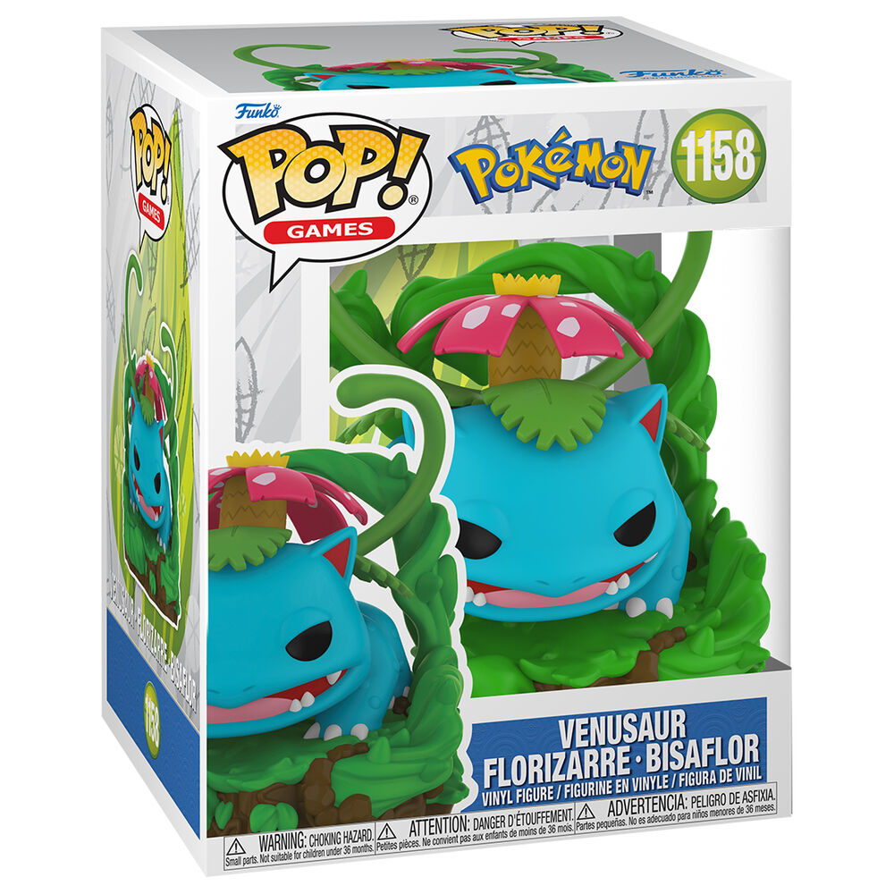 Figura POP Premium Pokemon Venusaur Florizarre Bisaflor FUNKO