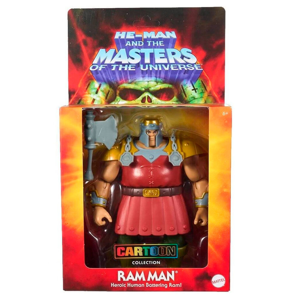 Figura Ram Man Deluxe Cartoon Collection He-Man and The Masters Of The Universe 13cm MATTEL