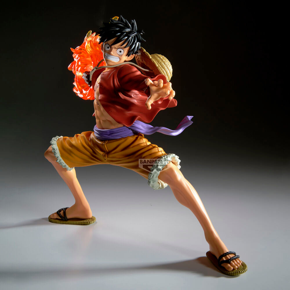 Figura Monkey D. Luffy Maximatic One Piece 20cm BANPRESTO