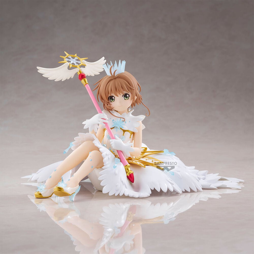 Figura Sakura Kinomoto Cardcaptor Sakura Clear Card 14cm BANPRESTO