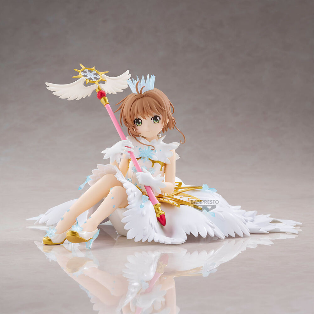 Figura Sakura Kinomoto Cardcaptor Sakura Clear Card 14cm BANPRESTO