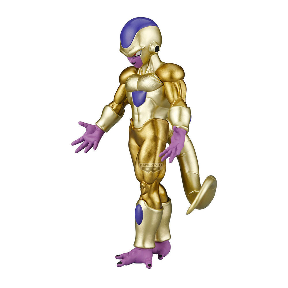 Figura Golden Frieza Solid Edge Works Dragon Ball Super 17cm BANPRESTO