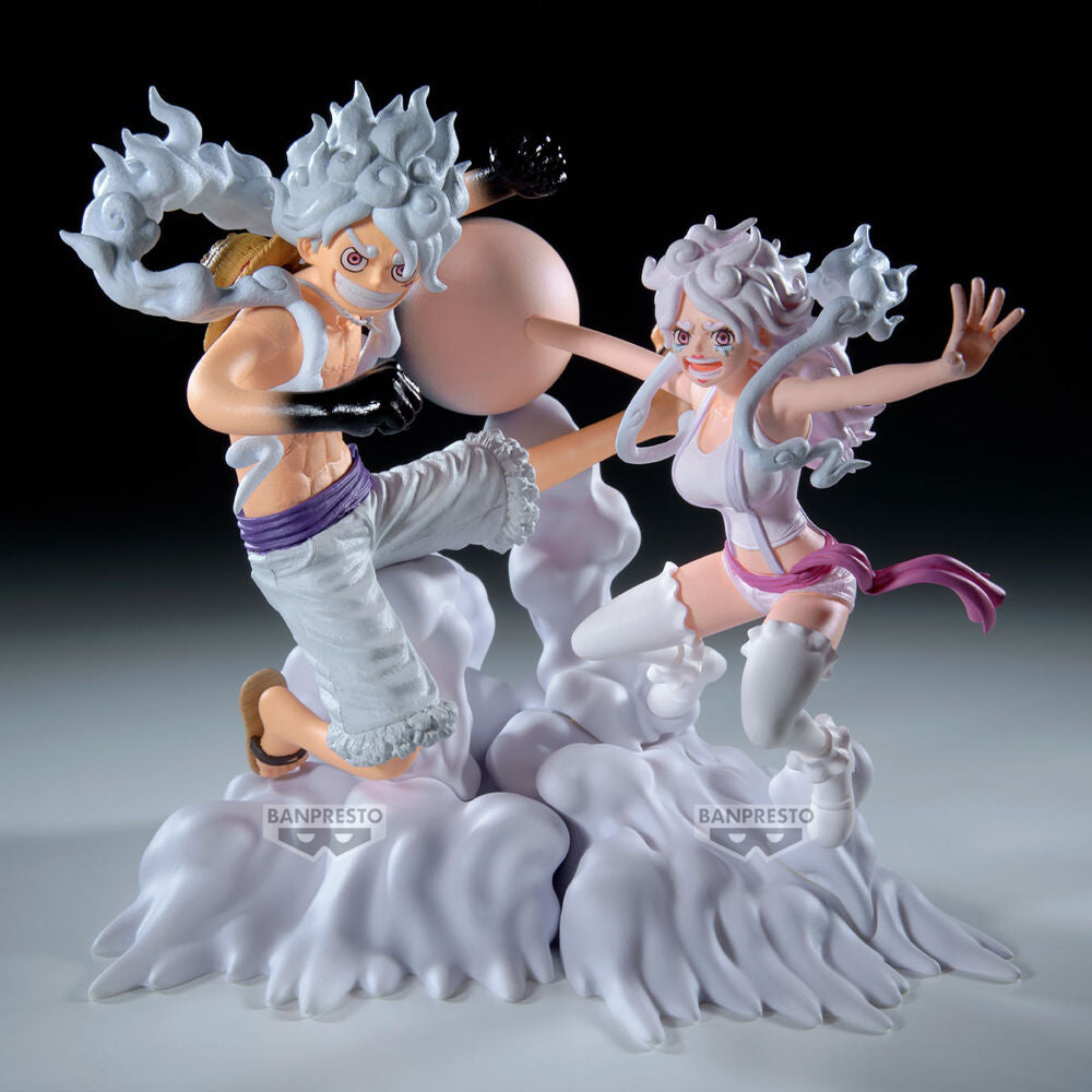 Figura Monkey D. Luffy Senkozekkei One Piece 15cm BANPRESTO