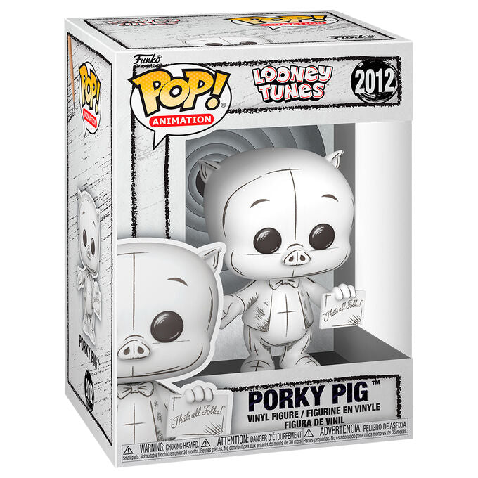Figura POP Looney Tunes Porky Pig FUNKO