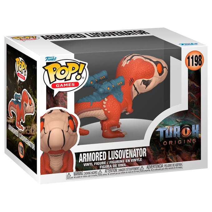 Figura POP Turok Armored Lusovenator FUNKO