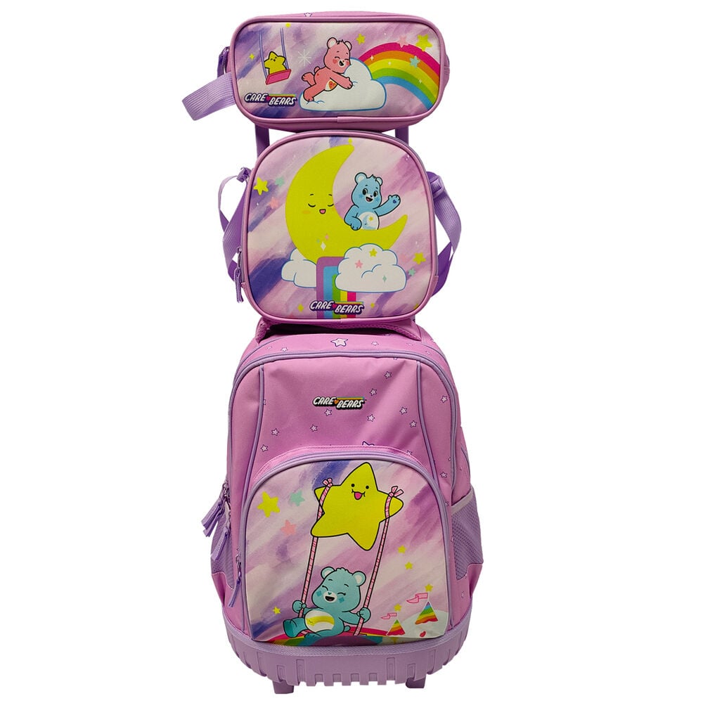 Set Trolley + portatodo + bolsa portameriendas Osos Amorosos CYP BRANDS