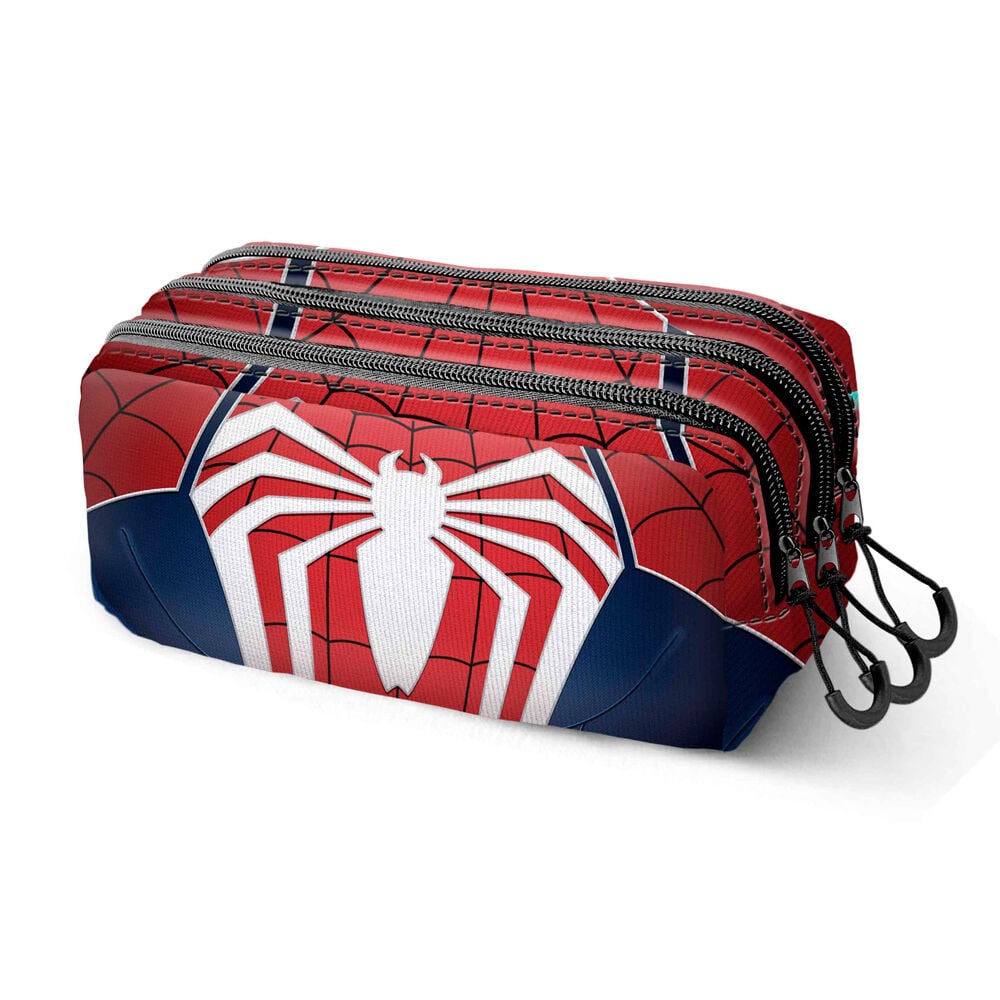 Portatodo Spiderman Marvel triple KARACTERMANIA