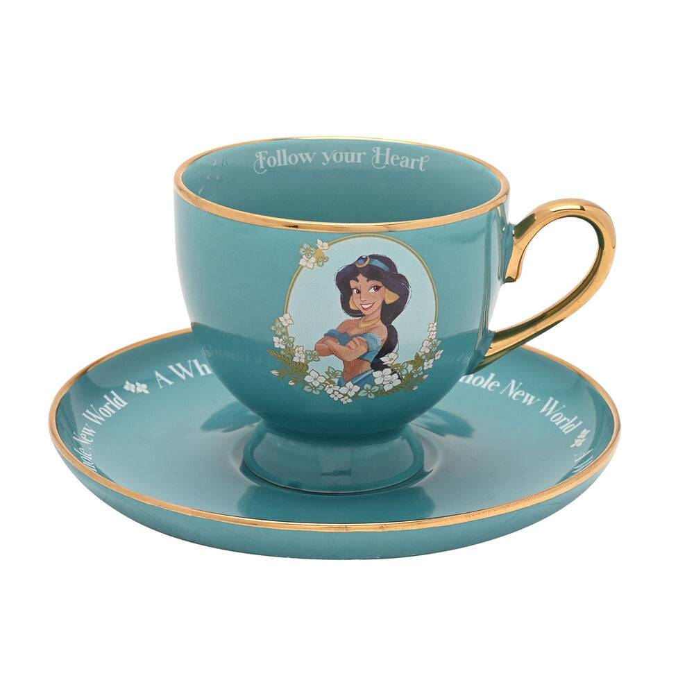Taza te y platillo Jasmine Princesas Disney WIDDOP & CO