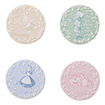 Set 4 posavasos Alicia en el Pais de las Maravillas Disney WIDDOP & CO