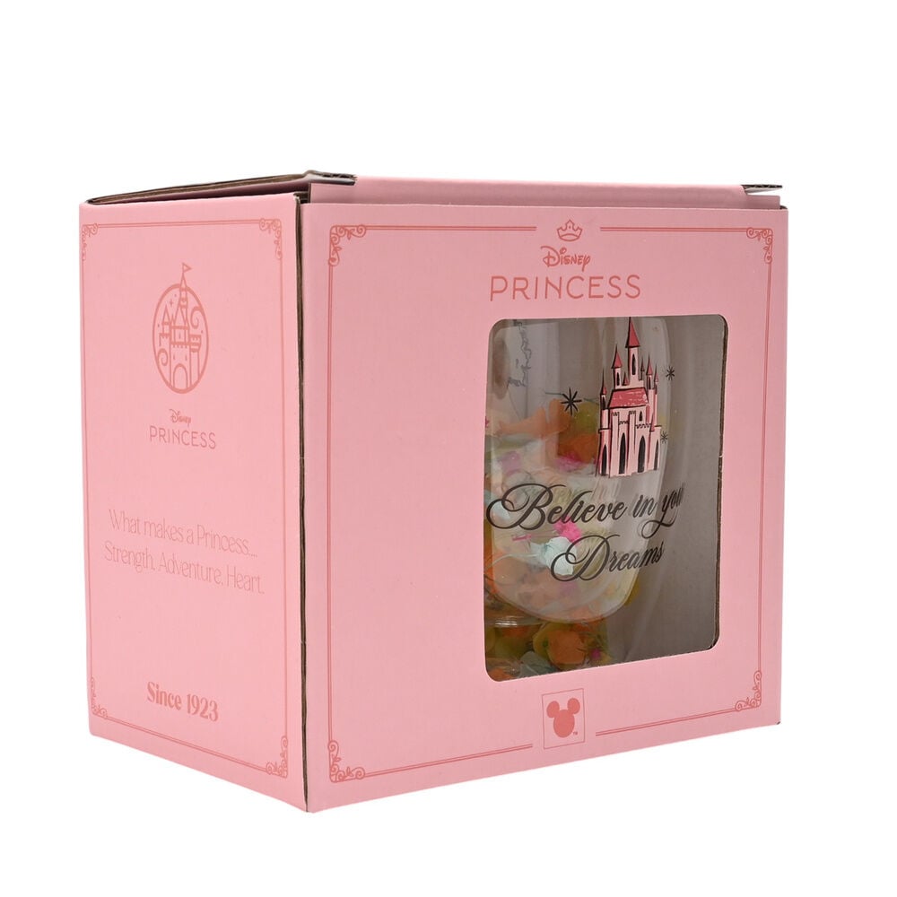 Taza cristal flores secas Princesas Disney WIDDOP & CO